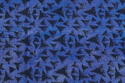 Tapis imprimé à la main en coton de qualité supérieure, design géométrique - 6