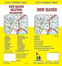 New Haven / Milford / Wallingford, Connecticut Street Map