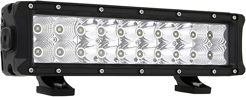 Grote 64J11 Barras de luz LED todoterreno, barra de luz de 10 pulgadas, combinación de inundación/punto, 12 V/24 V