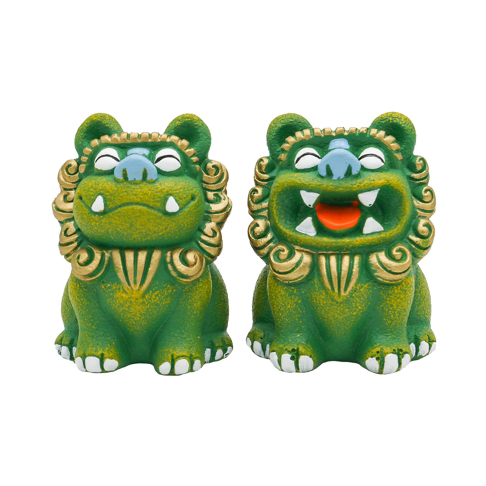 Amazon.co.jp: OBOROZUKI シーサー 置物 オブジェ インテリア