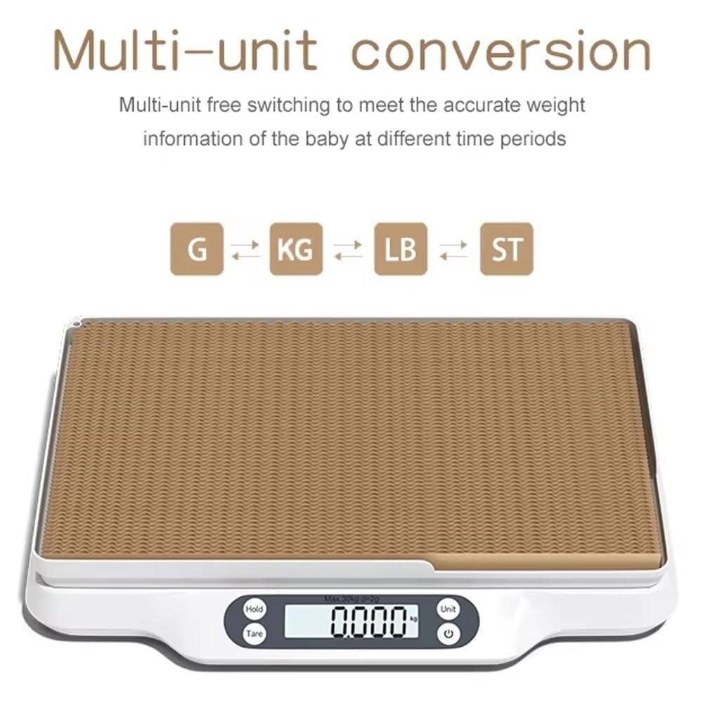 Weight Scale with Cat Scratch Board, Multifunction LCD Food Scale, Digital Small Animal Scale, Pet Capacity up to 66 lb, Measure Accurately, Tray Length 16in