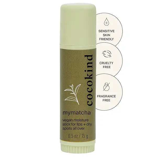 Cocokind Mymatcha All-Over Moisture Stick, Lip Balm and Eye Cream for Dry Skin 0.5 Oz 1