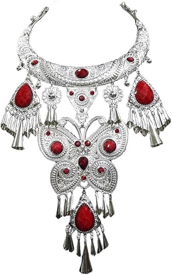 Official Heavenly Blessing Earrings Tian Guan Ci Fu Necklace Hua Cheng Cosplay Bracelet Xie Lian Costume Couple Accessories, Zinc, Alloy