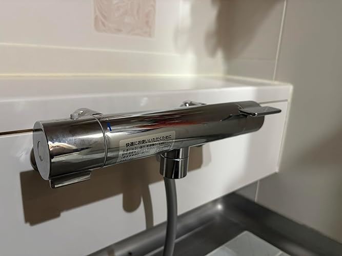 Amazon | TOTO 浴室用壁付サーモスタット混合水栓 0mm コンフォート