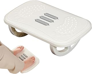 Foot Rest at Work Ergonomic Under Desk Stool Work,Leg Relaxing Movable Stools for Workplace Hotel School Home