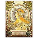 Alphonse Mucha Sternzeichen-Poster – Vintage-Posterdruck 