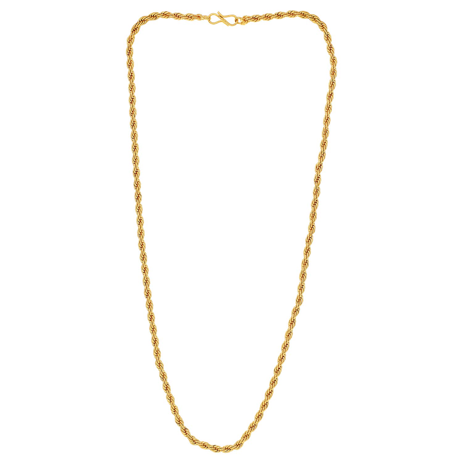Sukkhi Traditional Gold Plated Rope Chain for Men