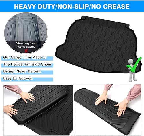 Vista 106 de KUST Tapete de maletero personalizado para Toyota GR Supra 2020-2024 2025, accesorios de carga para todo tipo de clima, tapete de suelo de maletero