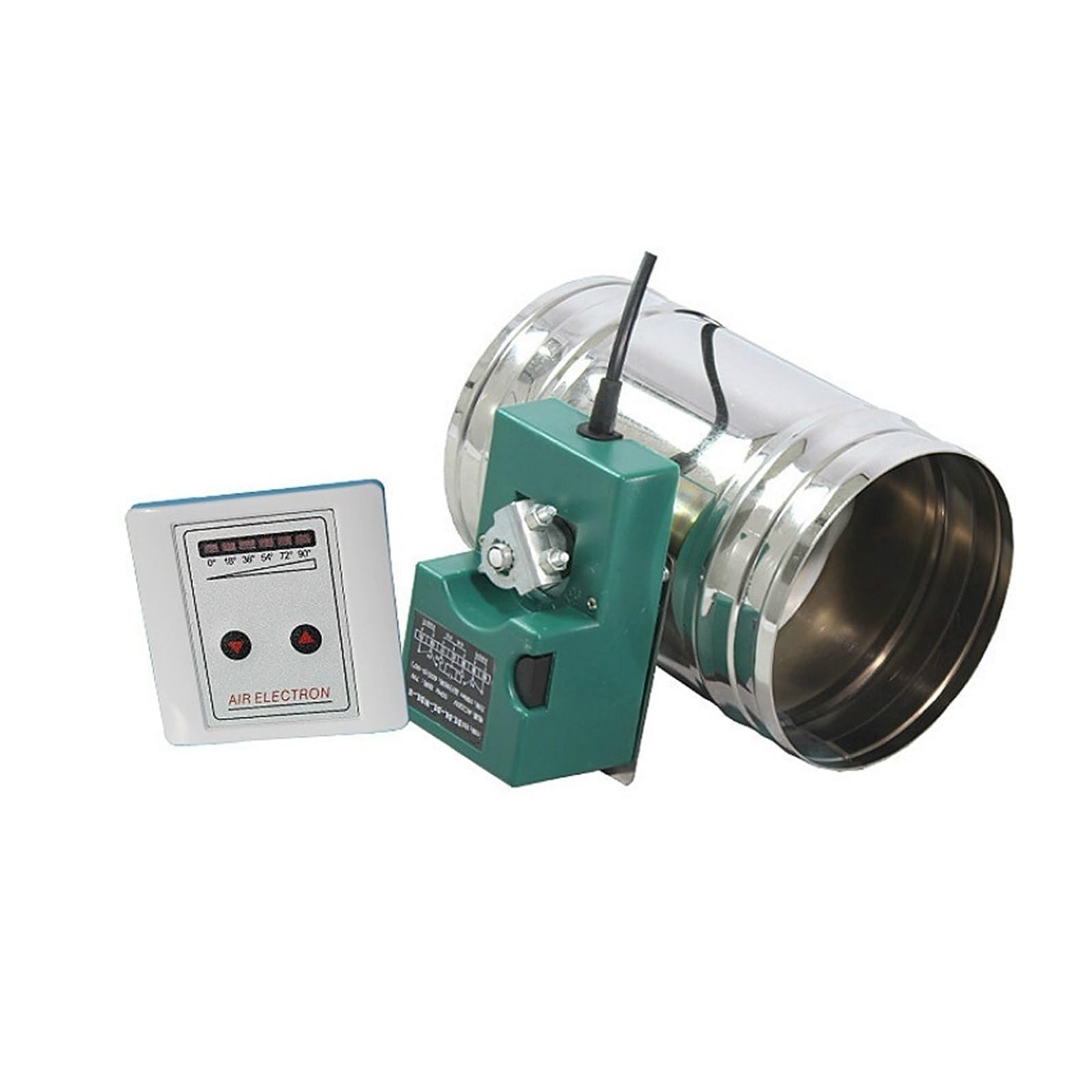 Électrovanne d'air 220V pour stopper les pertes de chaleur par la VMC