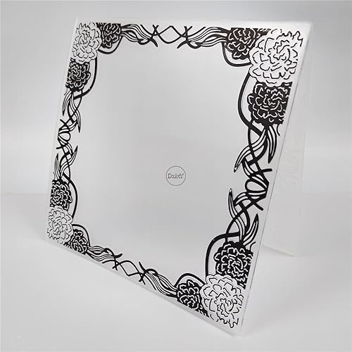 Vista 40 de DzIxY Fondo de corazón Carpetas de grabación en relieve de plástico para tarjetas que hacen suministros DIY papel 3D plantillas de álbumes