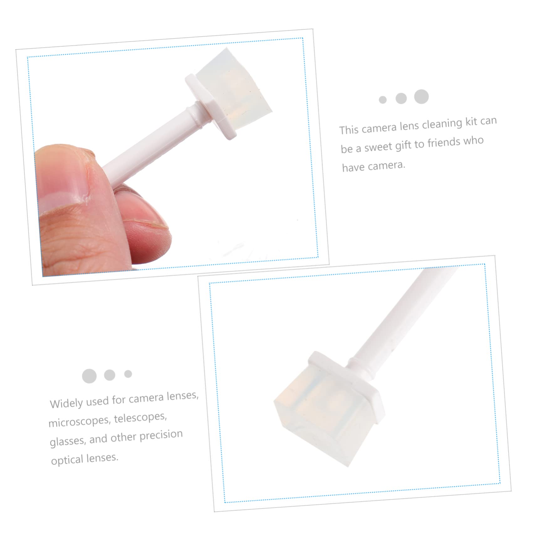 UKCOCO 3stücke Sensor Gel Stick Kamera Reinigung Pen Professioneller Ccd Cmos Reinigungsstick Für Spiegelreflexkameras Und Objektive Tragbare Reinigungslösung Für Empfindliche