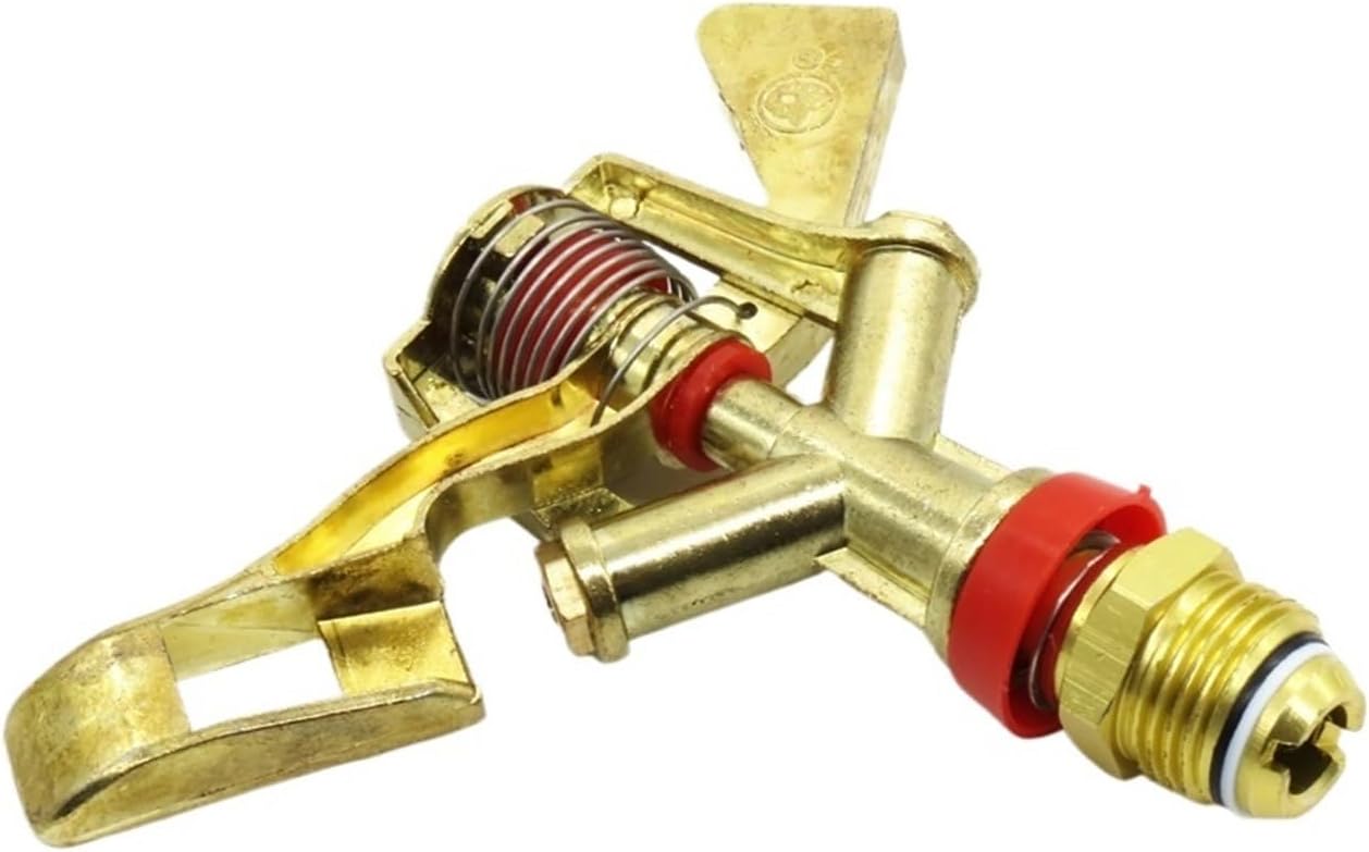 1/2 3/4 inch Male Metal Pulsating Farm Sprinklers 360 Degree Rotation Rocker Arm Spray Nozzles Lawn Garden(Bx1PCS)