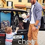 Chicco Cheerio Baby Kinderwagen, Leichter und kompakter Buggy von 0 Monaten-15 kg, Faltbar und Verstellbar mit Schlafposition, Automatisches Schließen in nur 1 Bewegung, Sonnenverdeck und Regenschutz