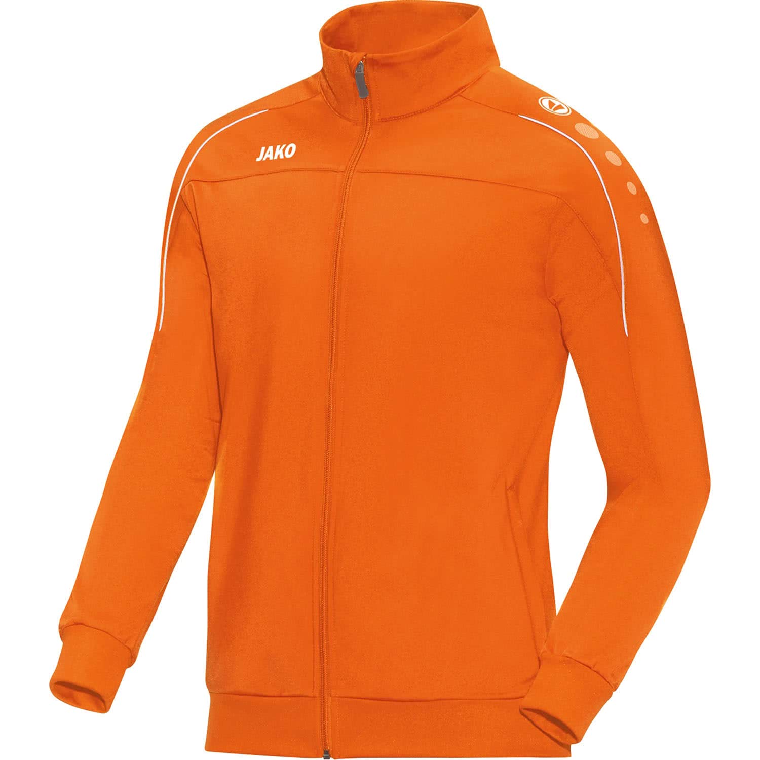 JAKO Men's Classico Polyester Jacket, Men, 9350, neon orange, 4XL