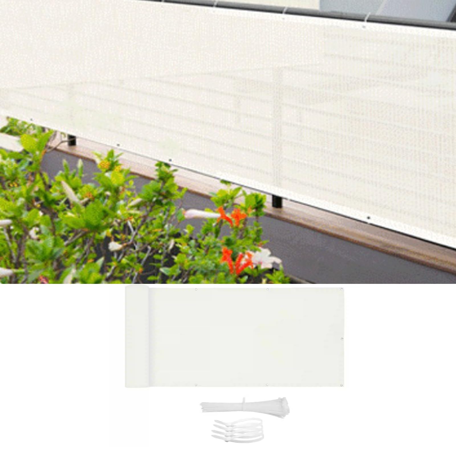Brise-vue étanche en tissu de bœuf haute résistance pour protection de piscine