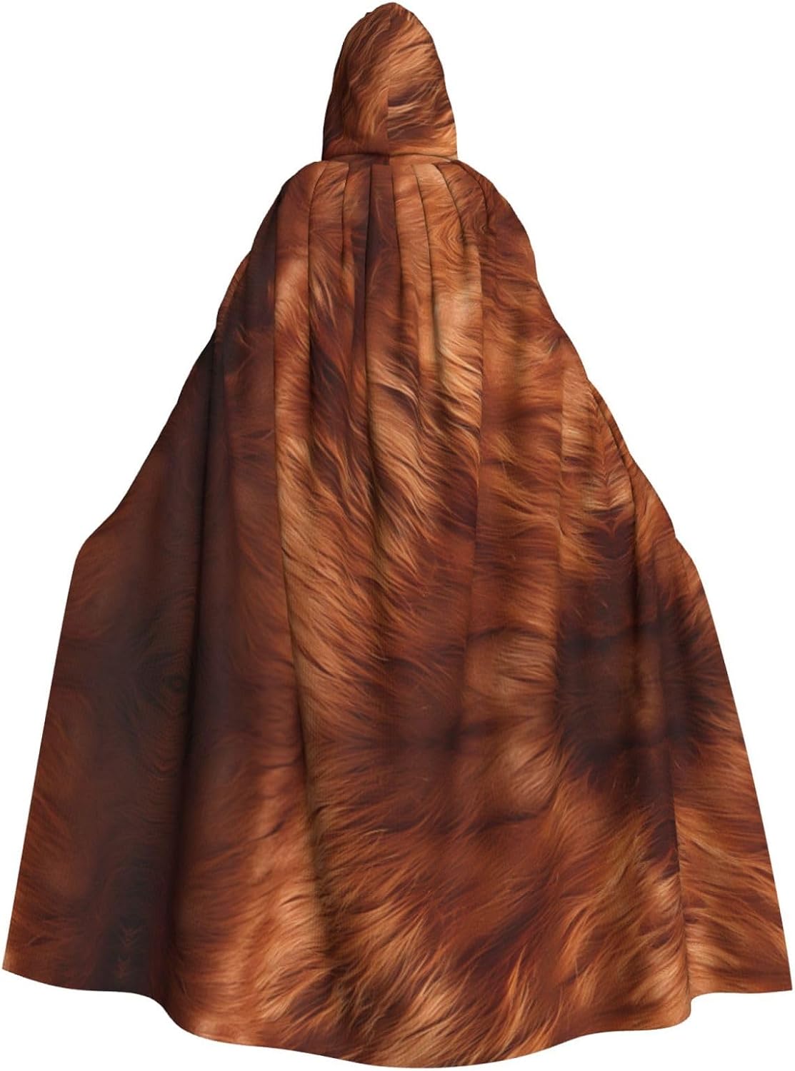 cowhide print Hooded Robe Cloak Long Cape Cosplay Costume Halloween Witch Cosplay Robe for Men Women