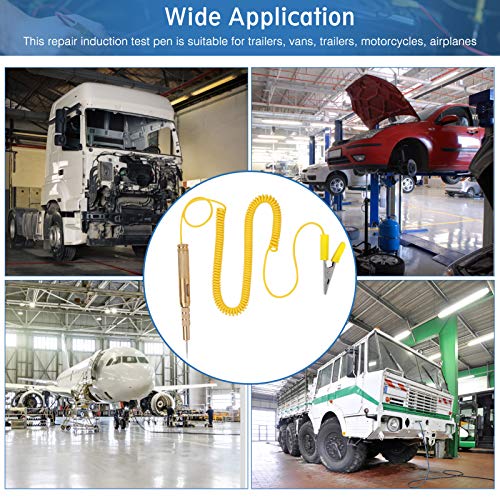 Auto Voltage Tester, Auto Circuit Tester Pen 6-24 V Circuit Tester Gloeilamp met Coil Kabel voor Auto Reparatie - Image 6
