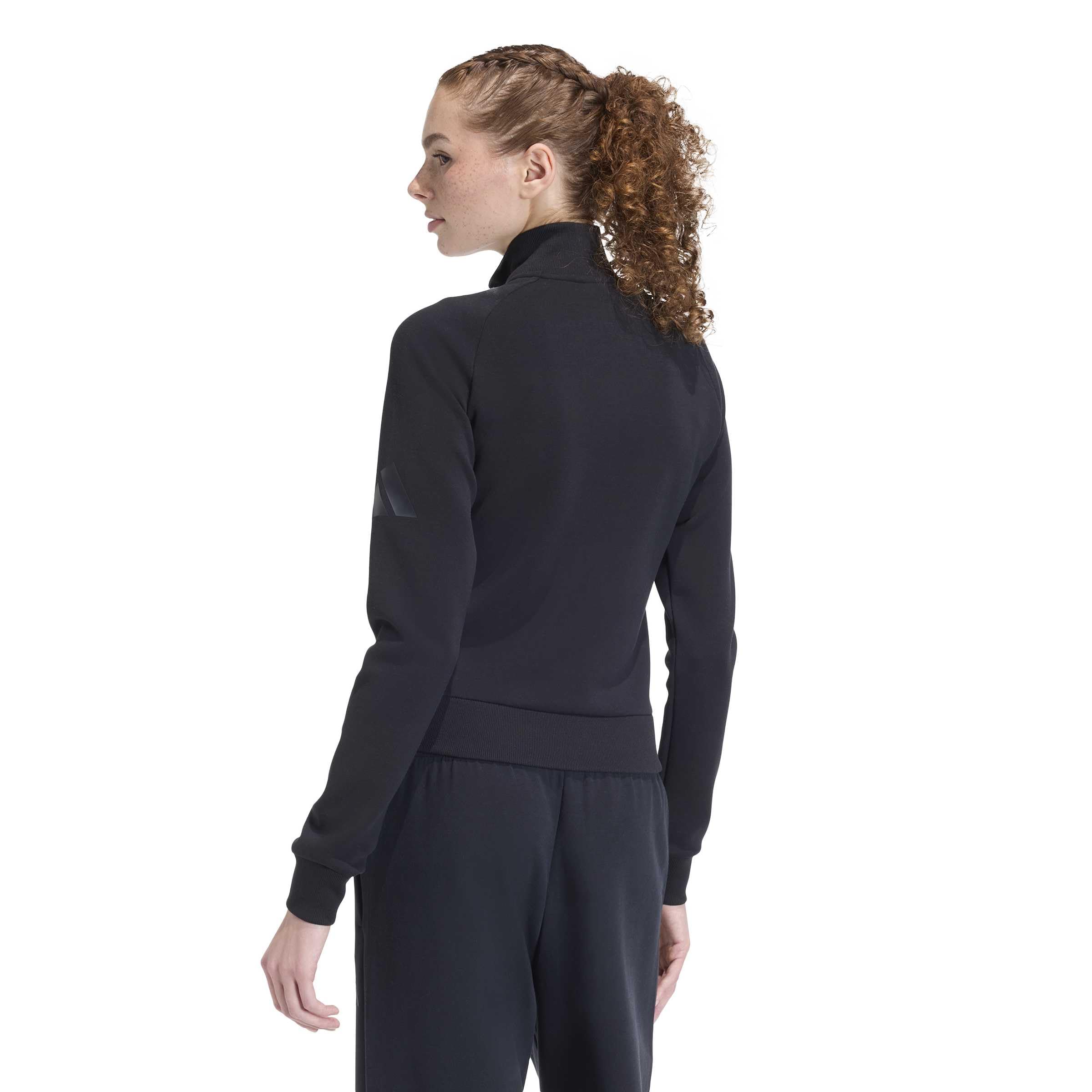 adidas Women's Soft Lux Trainingsjacke, schmal geschnitten