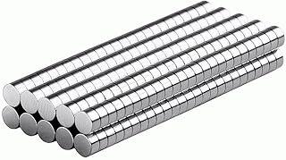 Small 3x1.5 Disc Magnets Round - Tiny 1/8x1/16 Holder Fastener Warhammer 40k Scrapbooking Crafting Miniatures (500 Pack)