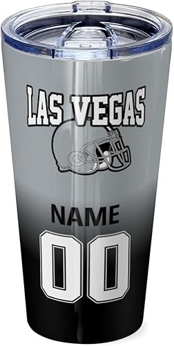 Miniatura 61 de OAOANS Taza de café de acero inoxidable personalizada con tapa sellada, regalo de ventilador aislado mantiene las bebidas frías y calientes. Diseño