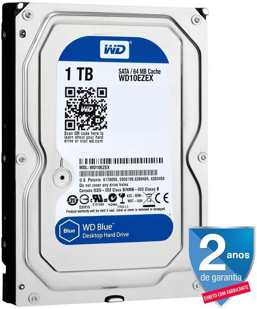 HD WD10EURX 1TB Review: Testado 7 dias para backup eficiente