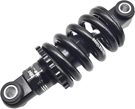 12.5/15CM Mountain Bike Spring Shock Absorber 550/850/1000/1500Lbs Scooter Folding Bike Rear Suspension Shock Absorber B 15cm