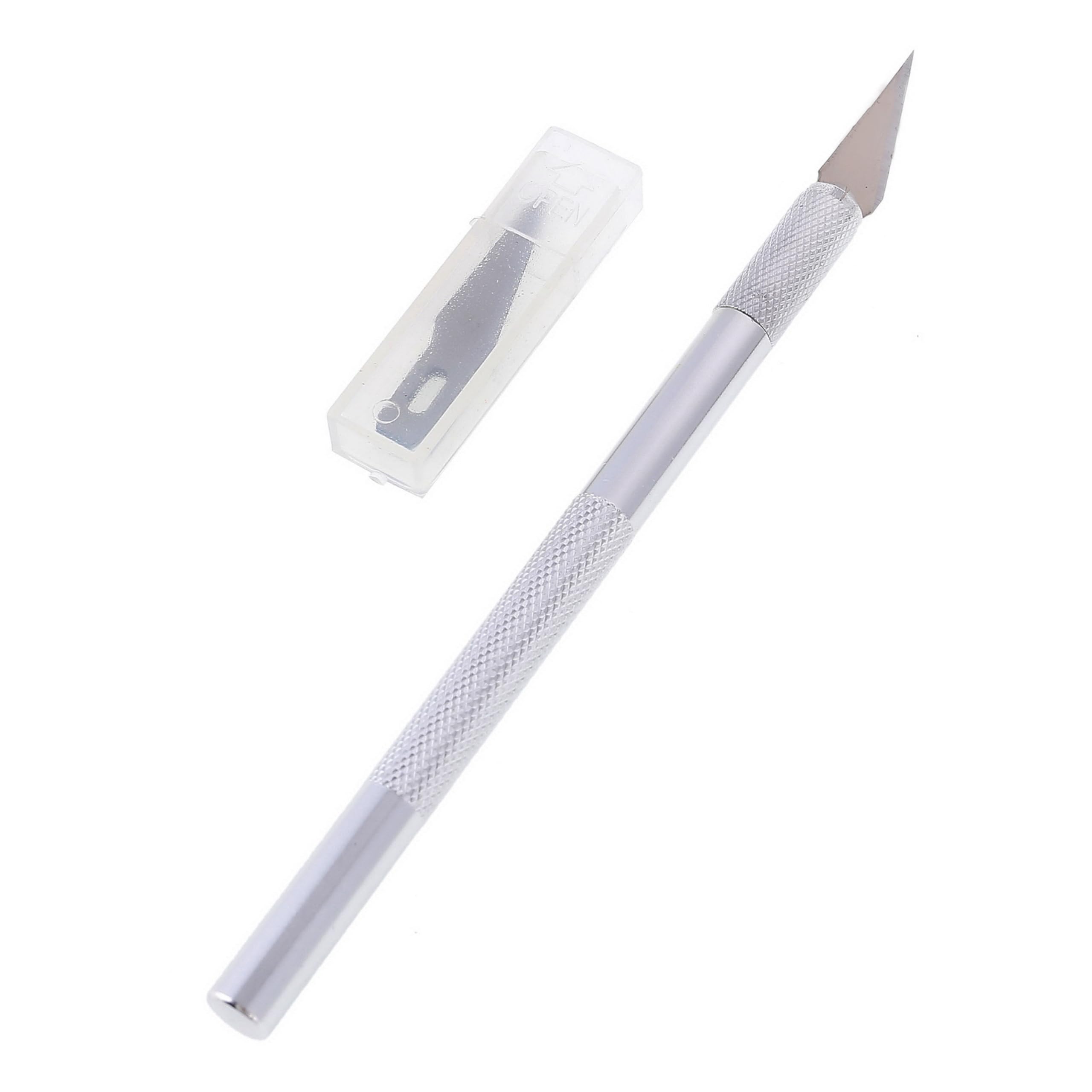 Lawazim Precision Knife with Extra Blades | Precision Knife, Craft knife, Carving Knife, and Hobby Knife - For Art, Scrapbooking, Stencils, and DIY Projects Comes With5 Spare Blades