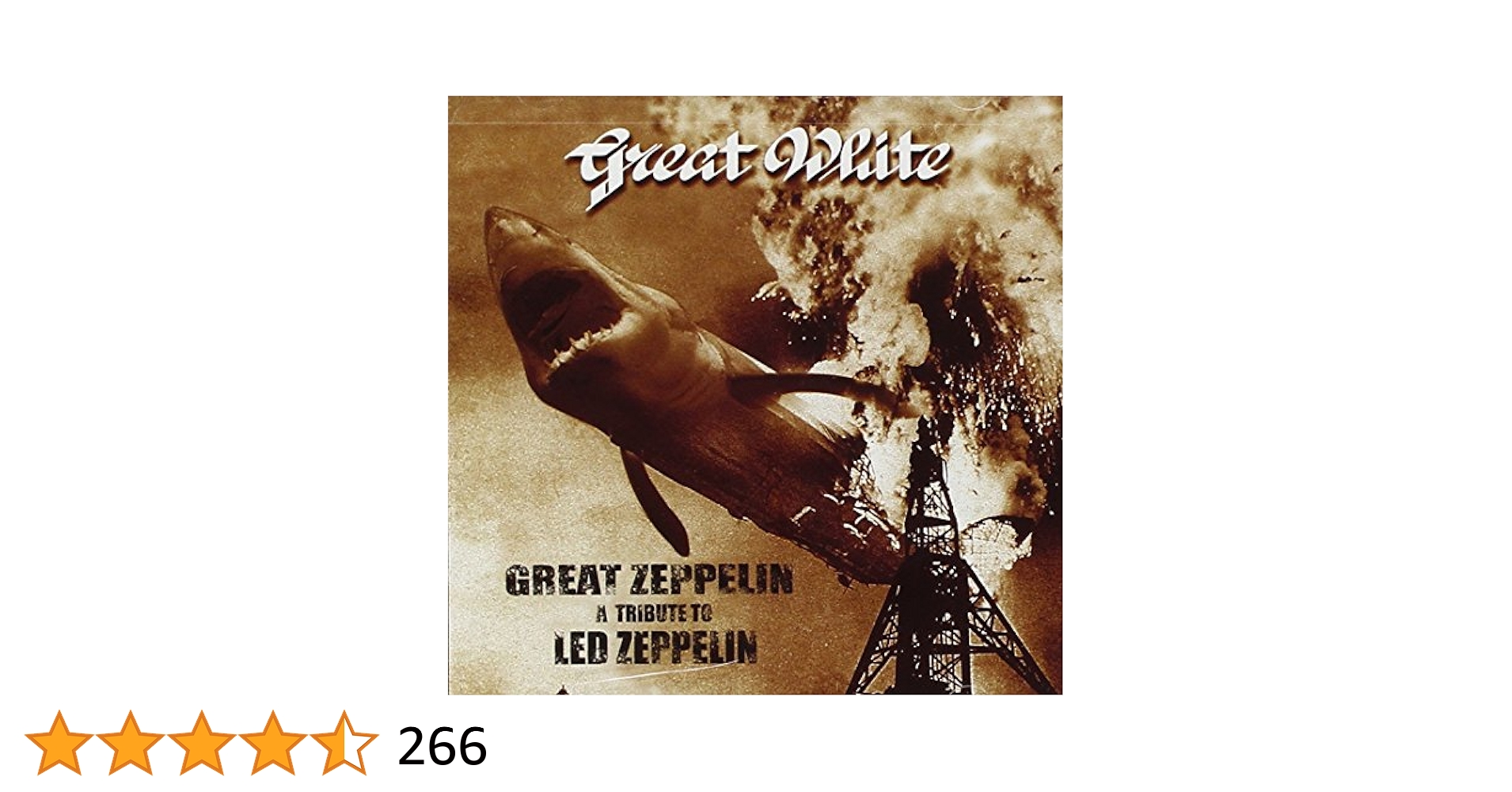 (CD)Great Zeppelin: Tribute to Led Zeppelin／Great White Great White - Great Zeppelin - A Tribute to Led Zeppelin (CD