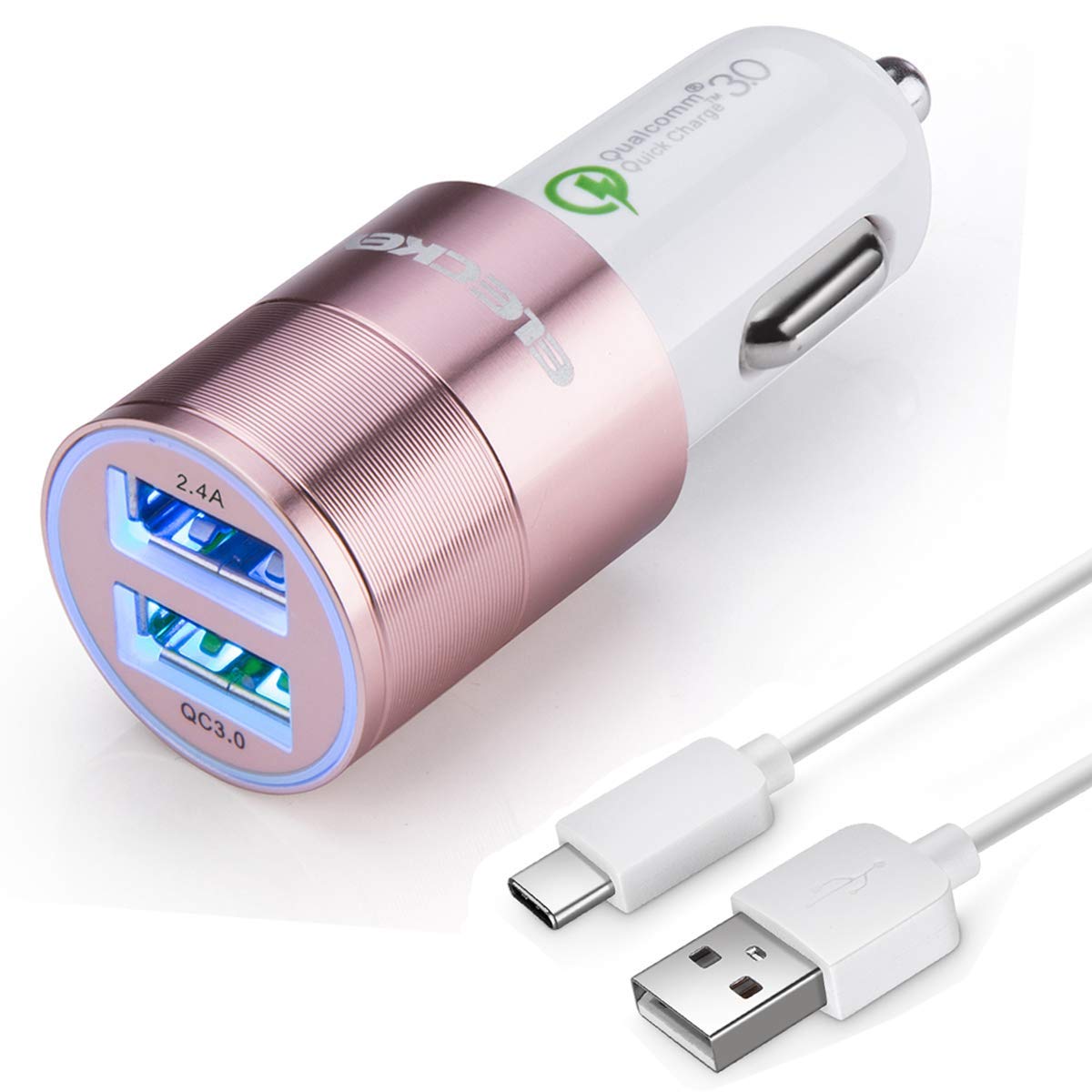 Fast Usb C Car Charger Compatible For Samsung Galaxy S10