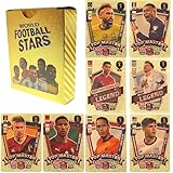55Pcs 2022/23 World Cup Fußball Star Karte,UEFA Champions League Fußballkarten,Fußball Sammelkarte,World Cup Trading Cards,Kinder zum Sammeln von Karten Für Fans,Kinder,Teenager und Erwachsene