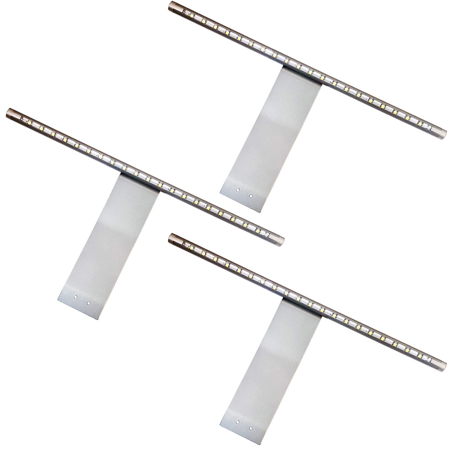  - 3-Pack Over Cabinet Led Light Kit With DriverBright Cool White Kitchen Lighting