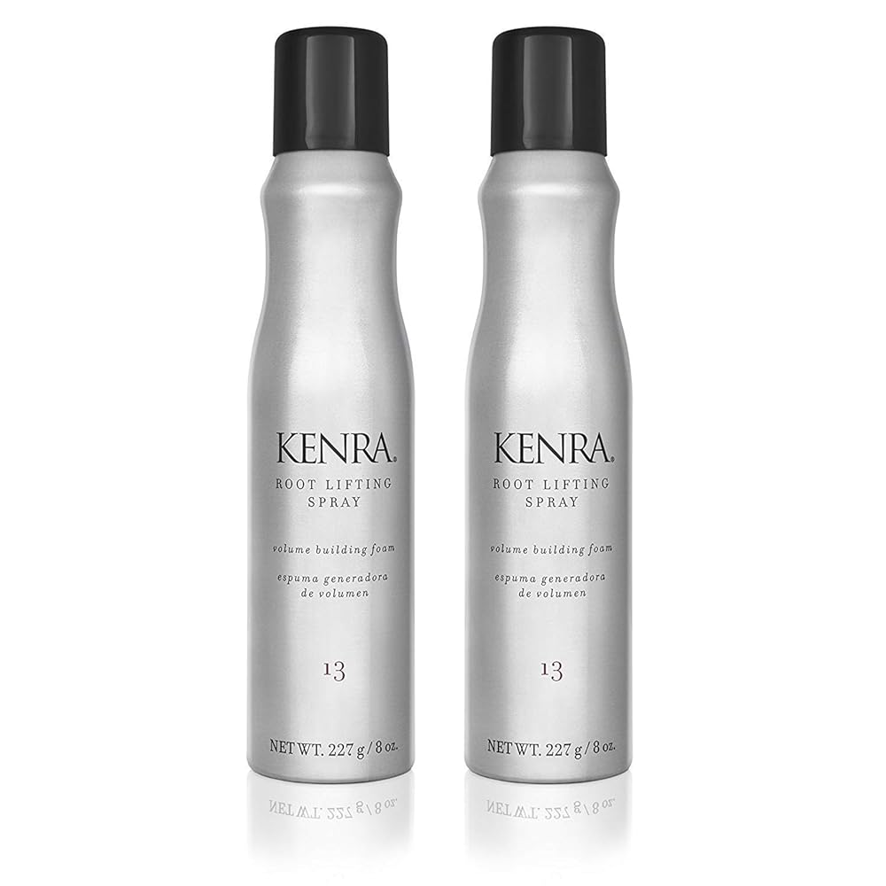 Kenra Root Lifting Spray 13 |Volumizing Foam |Medium Hold |Ultimate Lift & Lasting Style |Boosts Hair At The Root |Provides Flexible Fullness Without Weight or Stiffness |All Hair Types |8 oz (2-Pack)