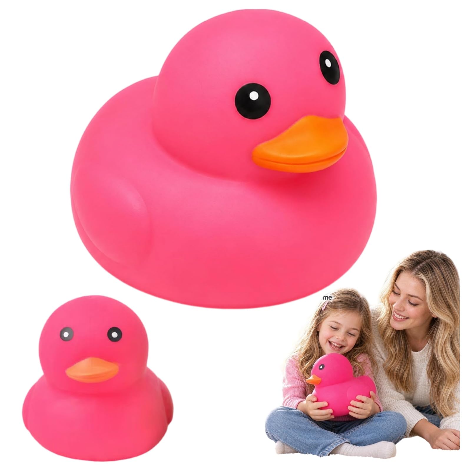 6Inch Big Duck Squishy Squeeze Toy, Soft Duck Squishy Stress Relief Toy — image 1