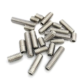 Setskur Civata M4x5 mm 20 Adet Vidal  Pim Paslanmaz  elik  nox DIN 916 A2 Kalite Konik U lu i ten Alt gen Vida