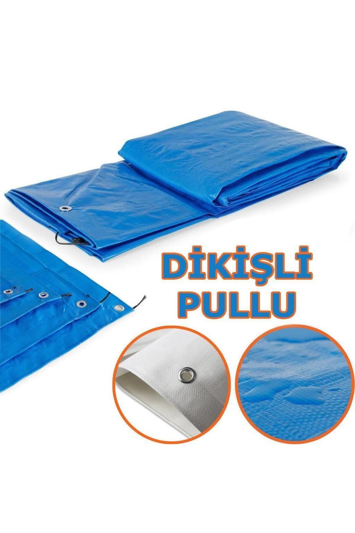 KATAR Ebatlı Su Geçirmez Pullu Çadır Branda Tente 5x8m