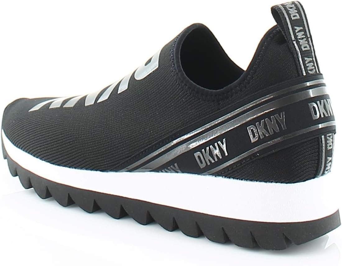 DKNY Abbi Women's Athletic Black/White Size 8 M - Image 3