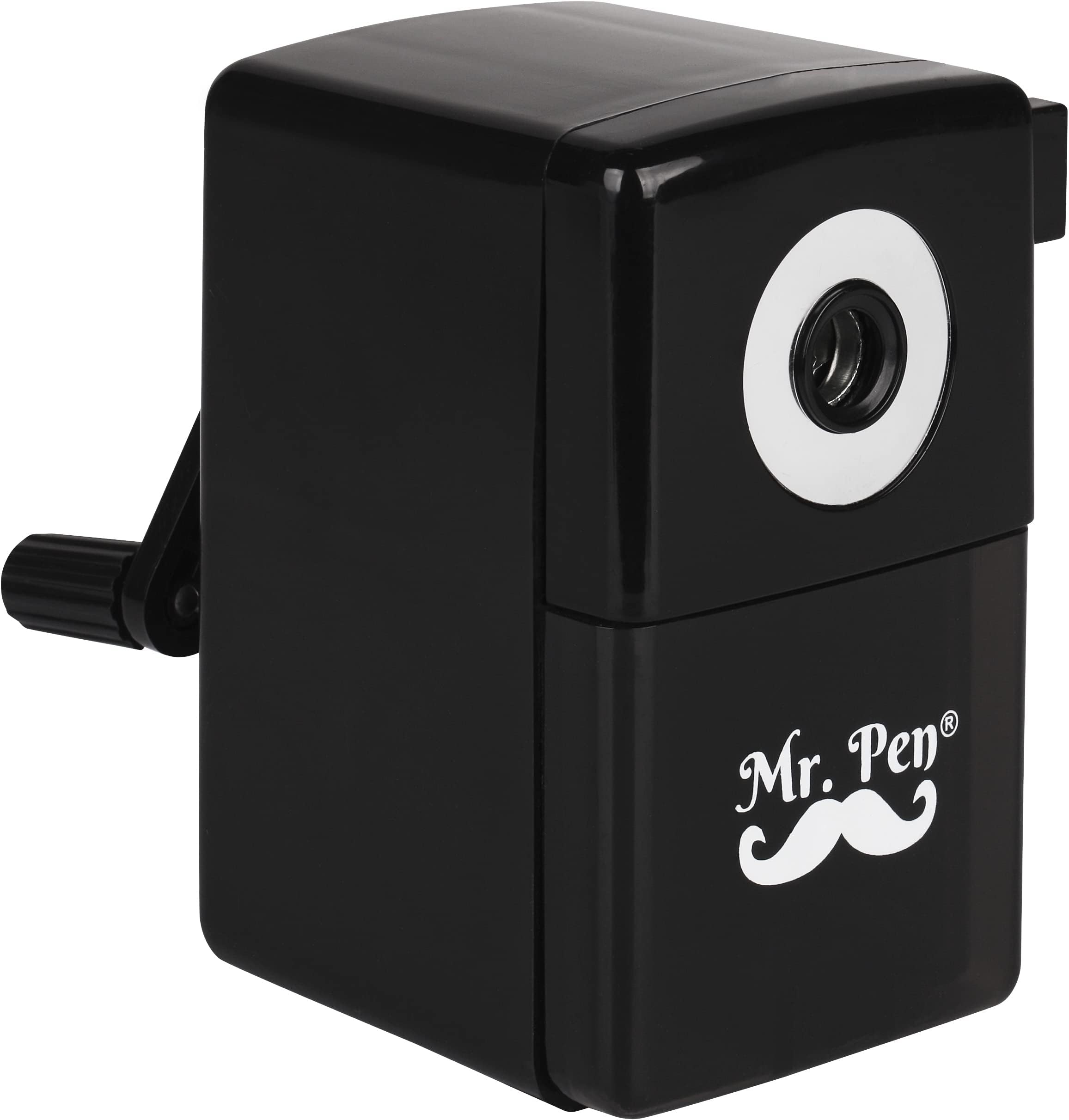 Mr. Pen- Manual Pencil Sharpener for Desk, Colored Pencils, Kids, Handheld Use