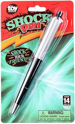 Miniatura 3 de The Dreidel Company Bolígrafo impactante, sorprende a tus amigos, ideal para bromas (paquete de 6)