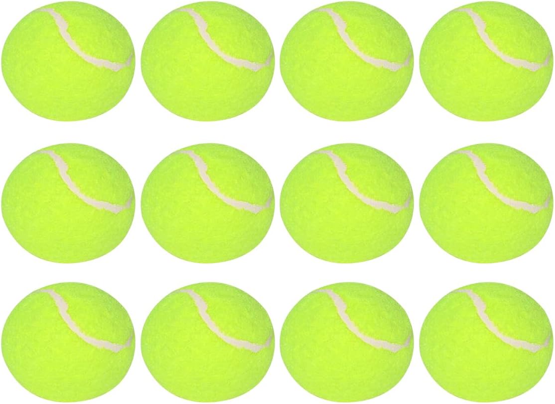 2Inch-Tennis Ball Throwing Refill for Automatic Ball Launcher, Good for small dogs Indoor Outdoor Thrower Machine (12PCS Tennis Balls only)