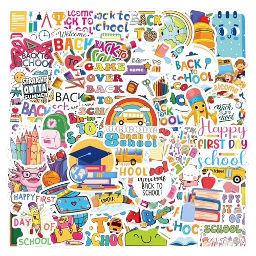 Calcomanías para niños – Pegatinas creativas I Pegatinas para álbumes de recortes, calcomanías para el primer día de escuela, calcomanías para estudiantes, recompensas de aula, manualidades