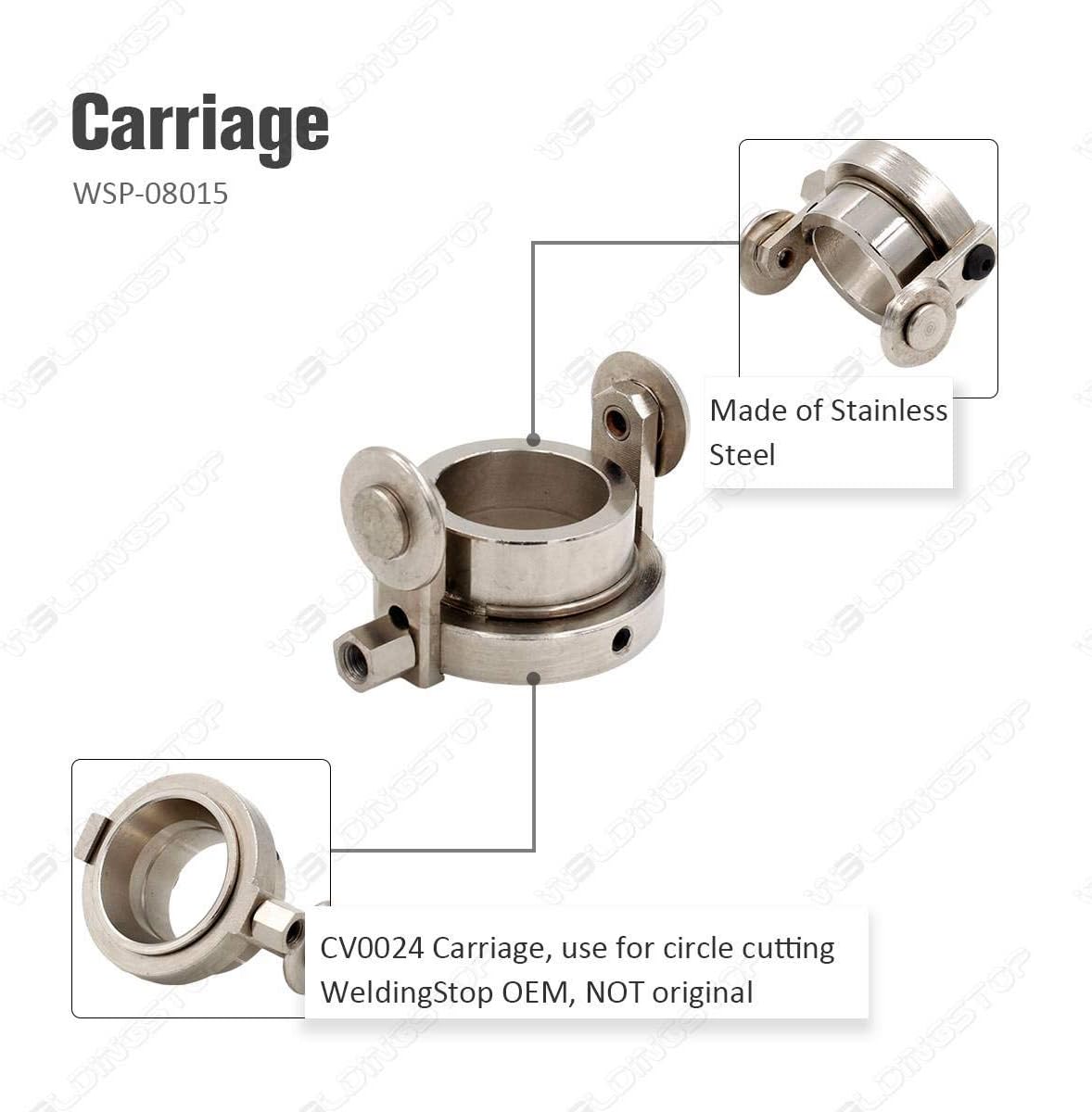 Electrode Nozzle Retaining Cap Ring Kits for Vipercut 30 Plasma Arc Cutter Torch 0.024in 0.6mm 36pcs