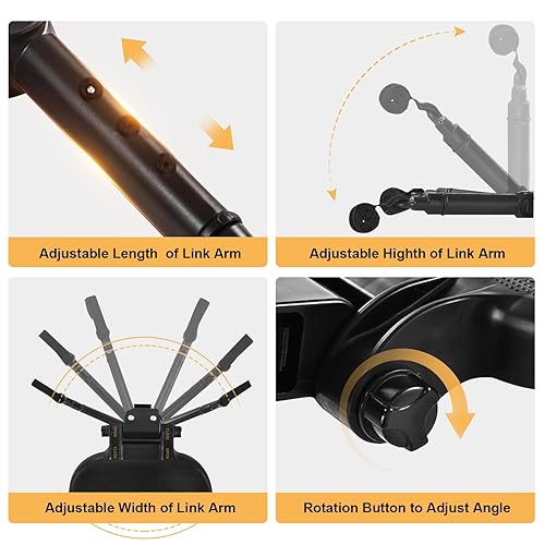 Miniatura 6 de Tabla universal para cochecito con asiento desmontable adecuada para la mayoría de marcas de cochecitos, accesorio para cochecito para niños