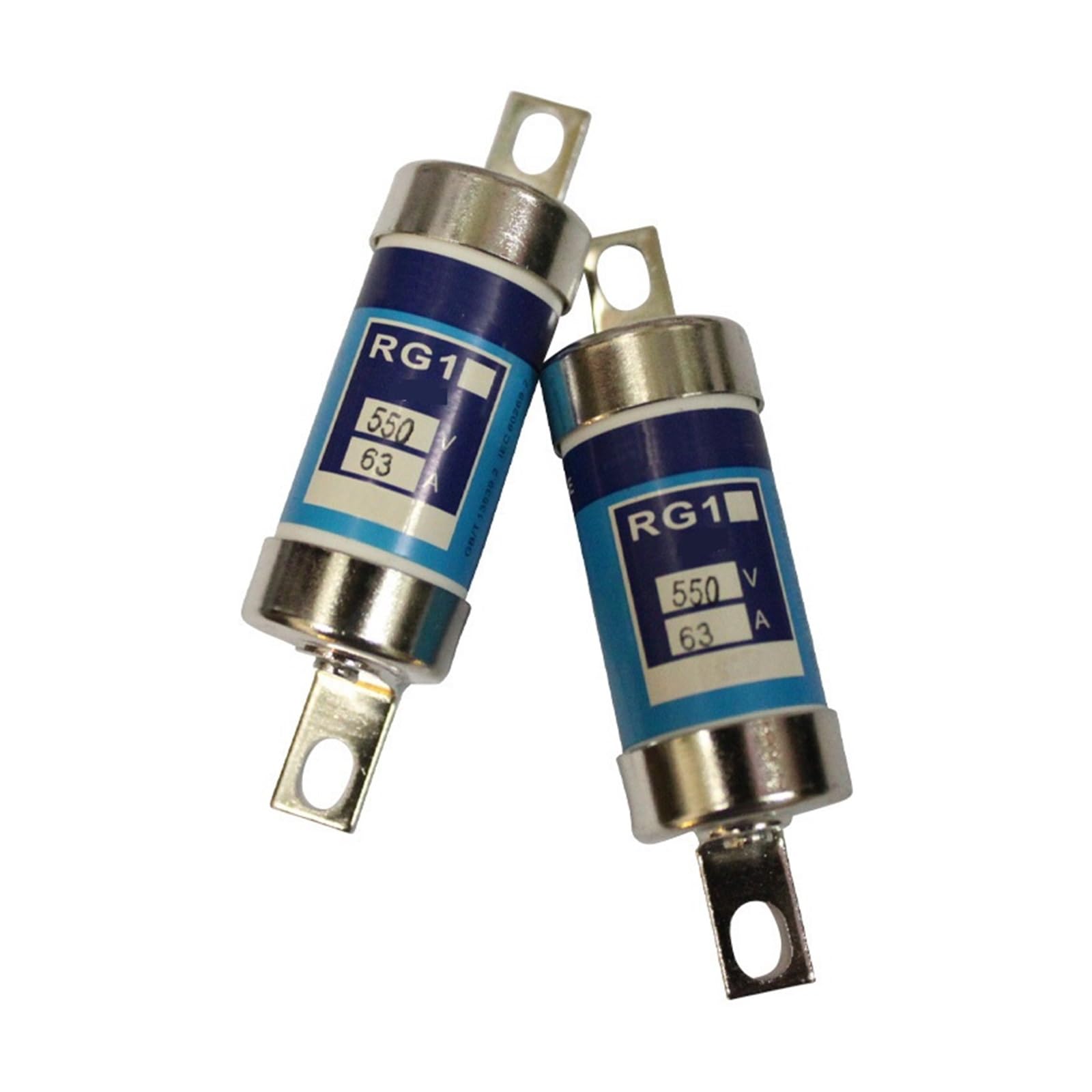 Fusible Rapide RG1 Bleu 690V évite les pannes sur circuit électrique 130A 140A