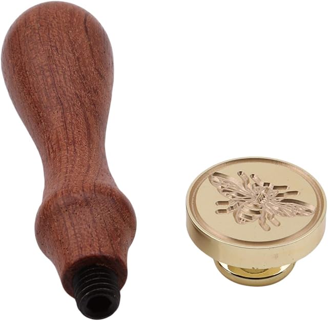 N-K PULABO Arts Crafts Little Bee Wax Seal Stamp Great for Decoration of Envelopes Creative and Exquisite Workmanship beautiful