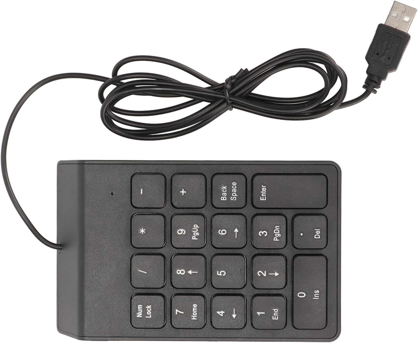 Numeric Keypad Plug In Generic Wired Number Pad Ergonomic Quiet Typing Mini Numeric Keypad for ...