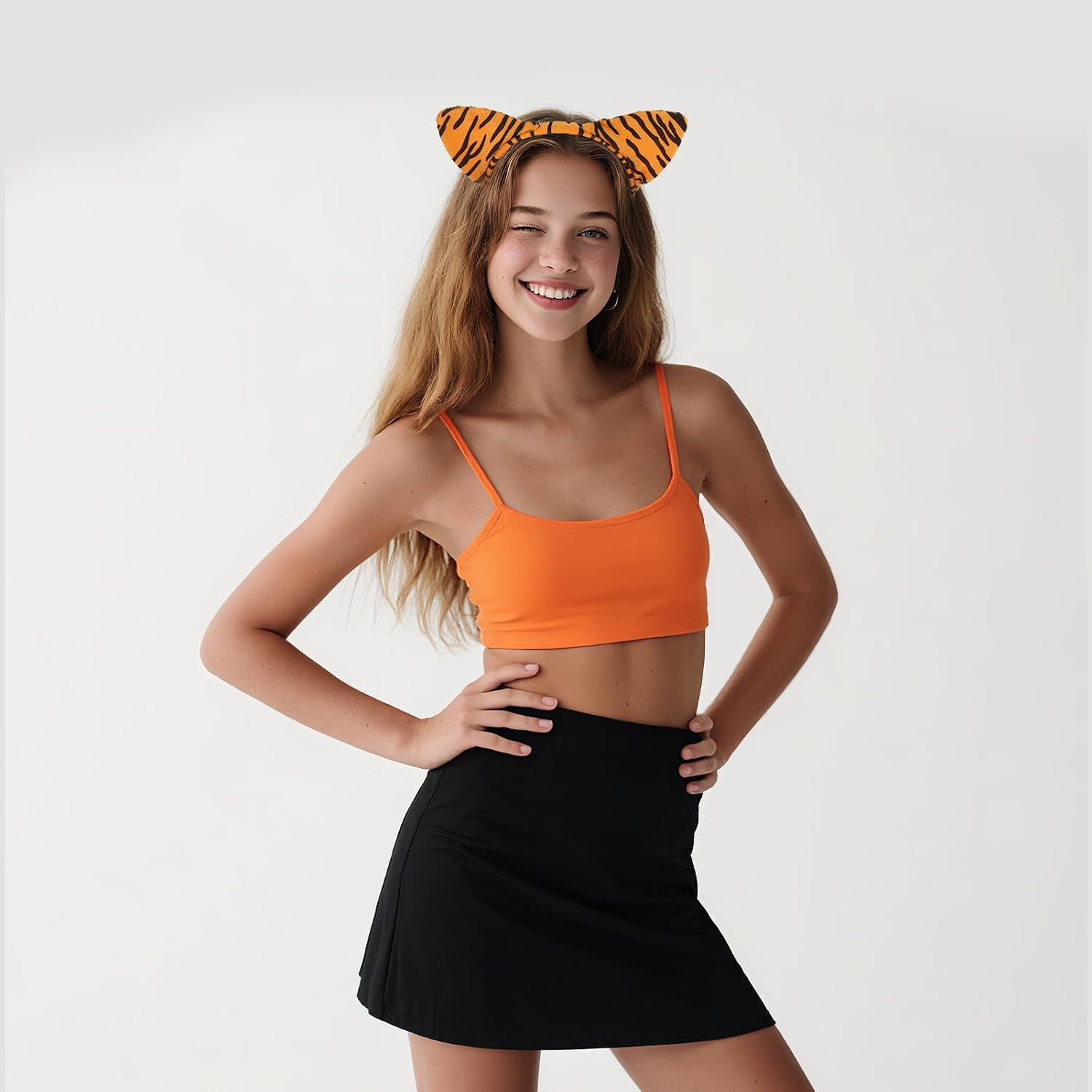 Bear, Pig, Tiger Ears Headbands 3 PCS, Friends Halloween Cosplay Ideas, Animal Ears Head Band,