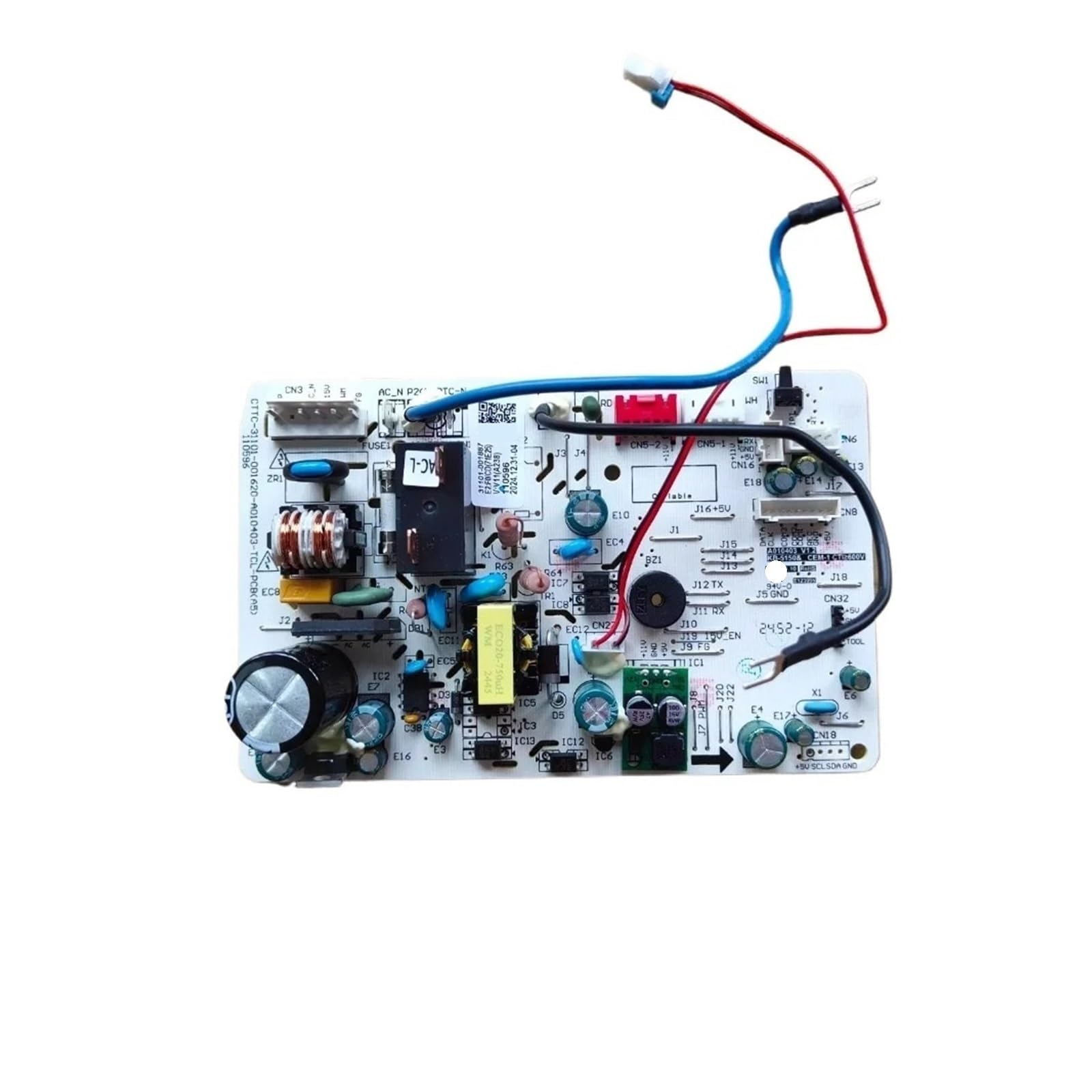 Air Conditioner Indoor Unit Control Board, Compatible With TCL CTTC-31101-001620-A010403 Circuit PCB A010403