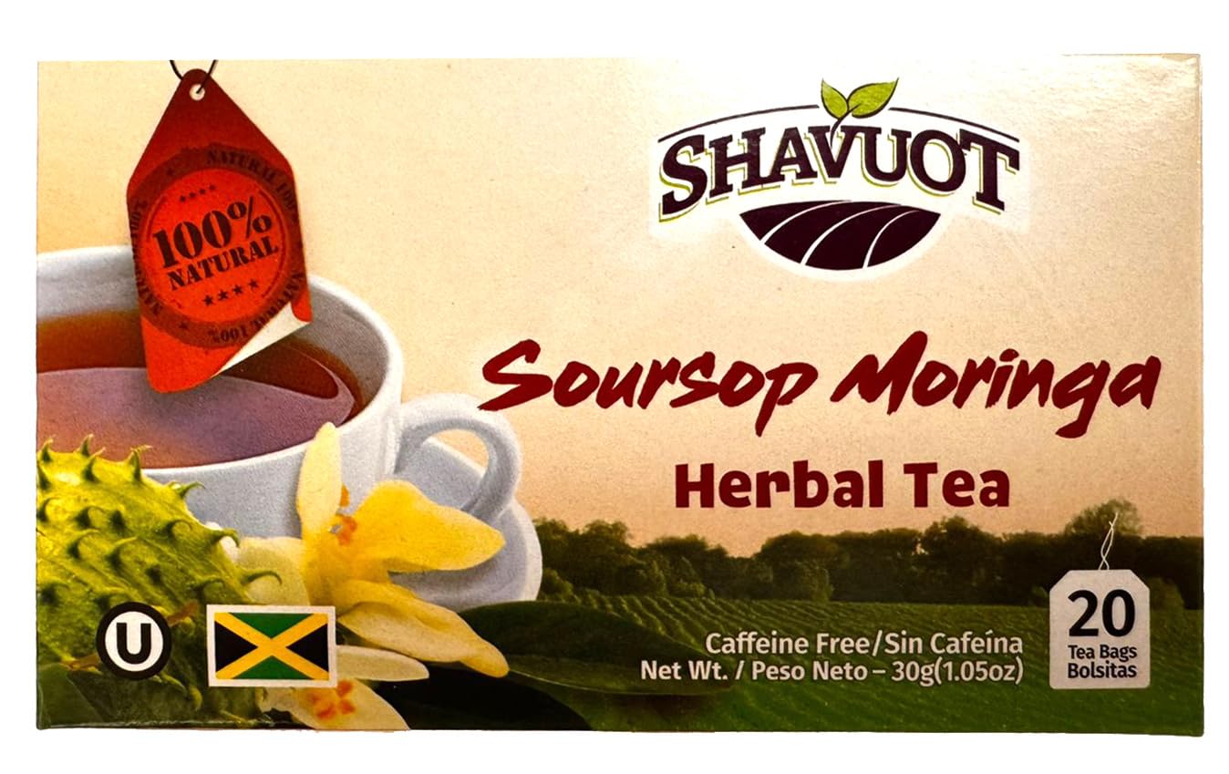 Shavuot Soursop Moringa Tea (Pack of 1)