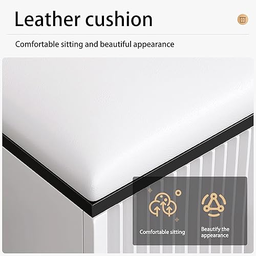 Miniatura 5 de Zapatero con puerta, moderno organizador de zapatos oculto para tacones altos, banco delgado de almacenamiento de zapatos para entradas, pasillos,