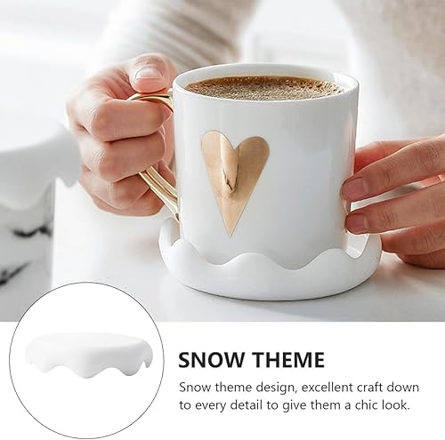 Miniatura 7 de Food-grade Thick Silicone Anti-dust Cup Cover Reusable for Home and Office Use